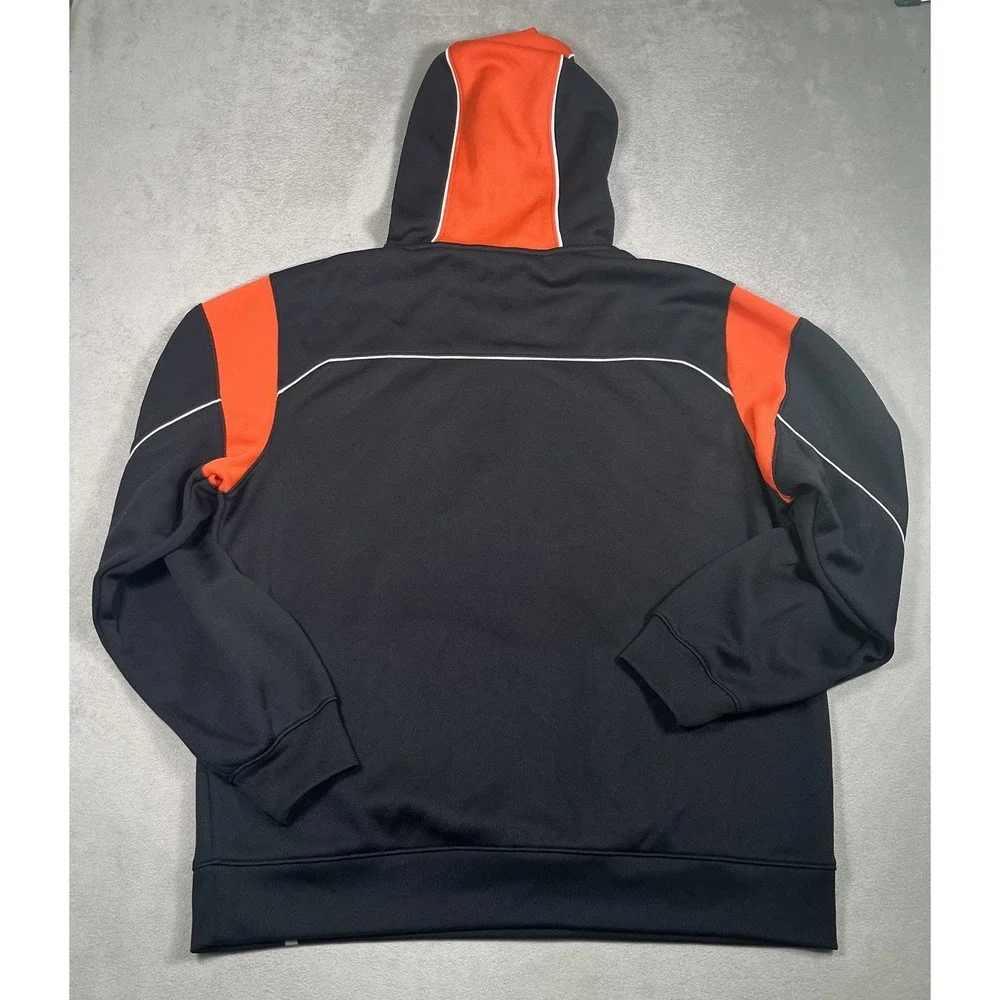 Reebok Philadelphia Flyers Hoodie Mens Medium Face Off Collection Pullover NHL